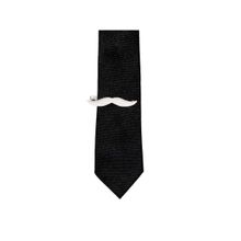 The Tie Hub Silver Moustache Tie Bar